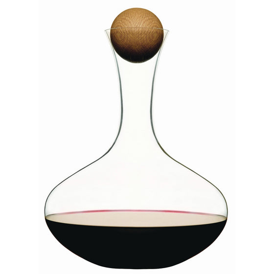 Sagaform Wine Carafe with Oak Stopper