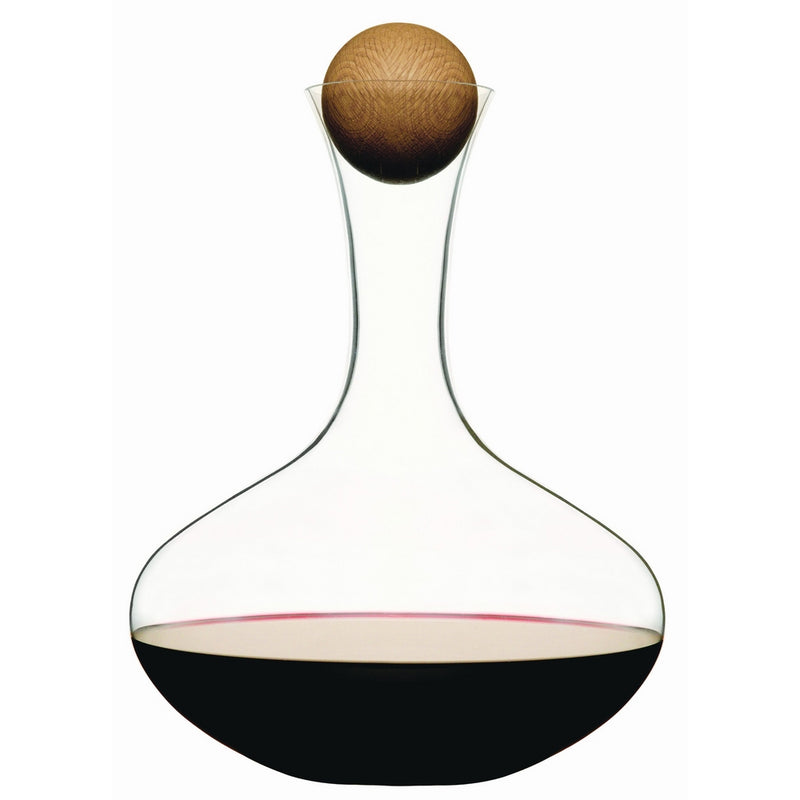 Sagaform Wine Carafe with Oak Stopper