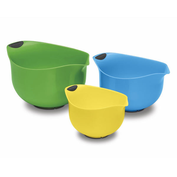 Cuisinart CTG-00-3MBM Set of 3 BPA-free Mixing Bowls, Multicolored