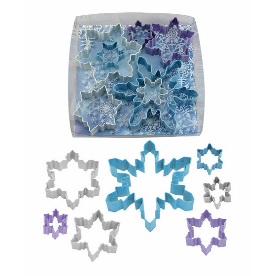 R&M International 1894 Snowflake Cookie Cutters, Assorted Sizes, 7-Piece Set