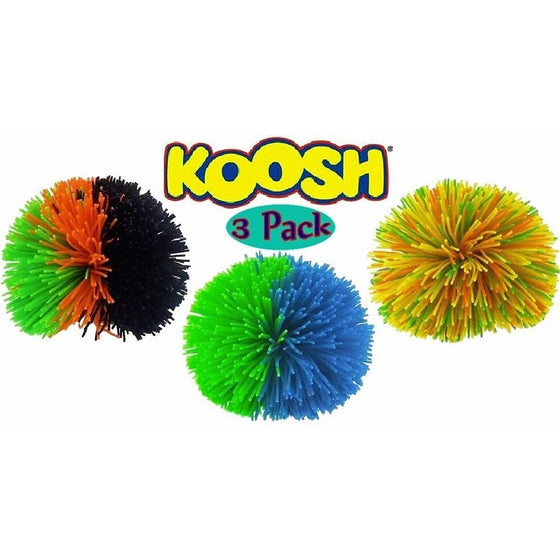 Koosh Balls Multi-Color Gift Set Bundle - 3 Pack