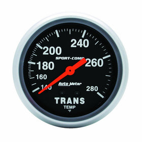 Auto Meter 3451 Sport-Comp Mechanical Transmission Temperature Gauge