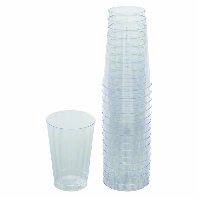 WNA Classicware 16 Count Plastic Tumblers, 12 oz, Clear