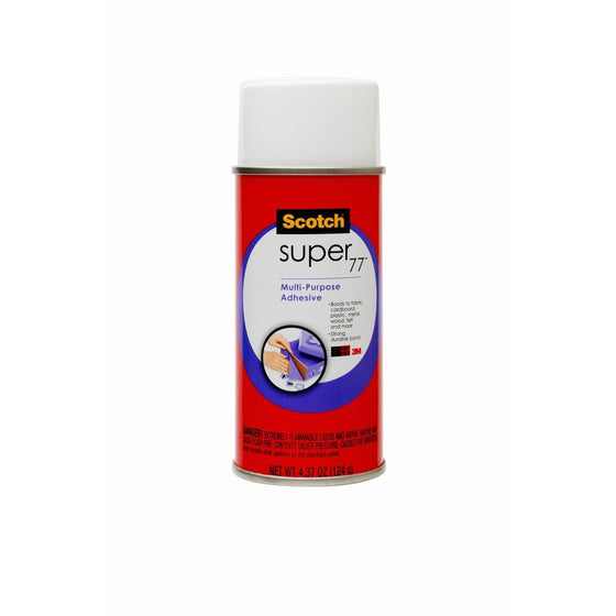 3M Super 77 Multi-Purpose Adhesive, 4.37-Ounce