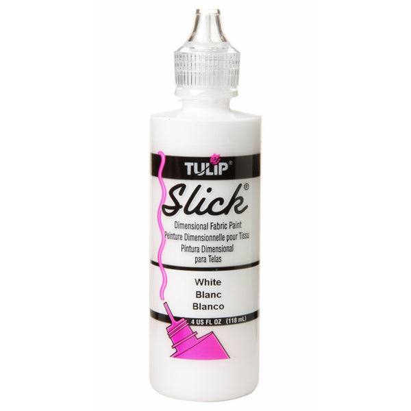 Tulip Dimensional Fabric Paint 4oz Slick White