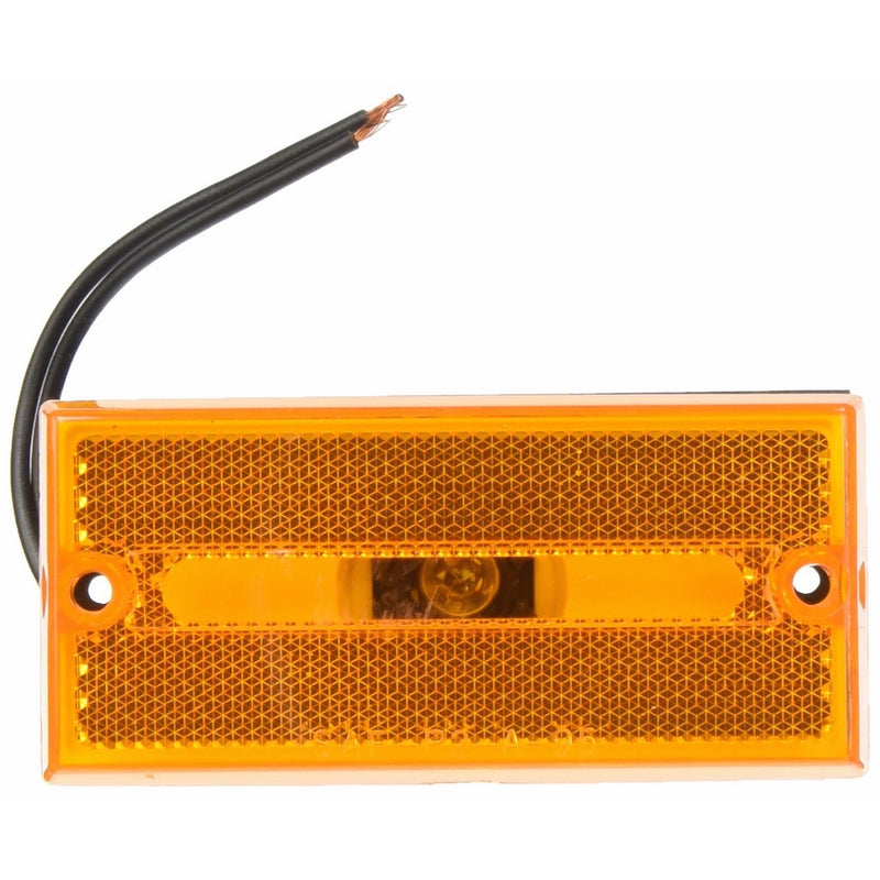 Peterson Manufacturing V132A Amber Rectangular Clearance/Side Marker Light