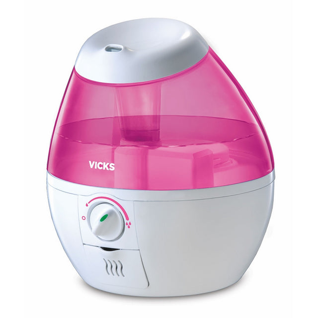 Vicks VUL520P Mini Filter Free Cool Mist Humidifier, Pink