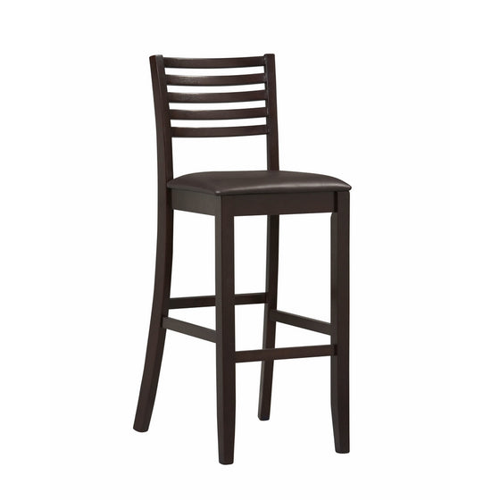 Linon Triena Collection Ladder Bar Stool 30