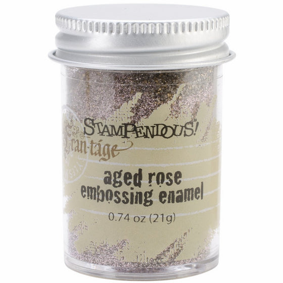 Stampendous Frantage Embossing Enamels, Aged Rose Color