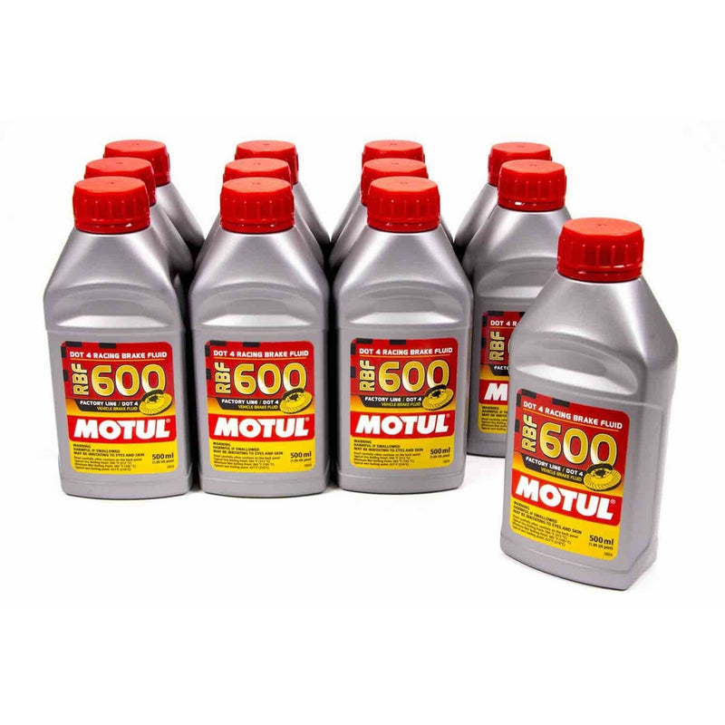 Motul USA DOT 4 Brake Fluid 500ml Case of 12 P/N 100949-12
