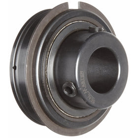 Sealmaster ER-16 Cylindrical OD Bearing, Setscrew Locking Collar, Light Contact Felt Seals, 1" Bore, 52 mm OD, 1-3/8" Width