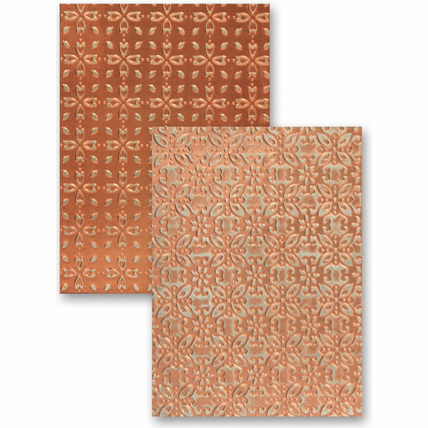 Spellbinders EL-006 M-Bossabilities Reversible Embossing Folder, Mystic