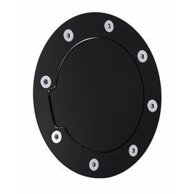 All Sales 6050K Black Billet Aluminum Ring and Fuel Door