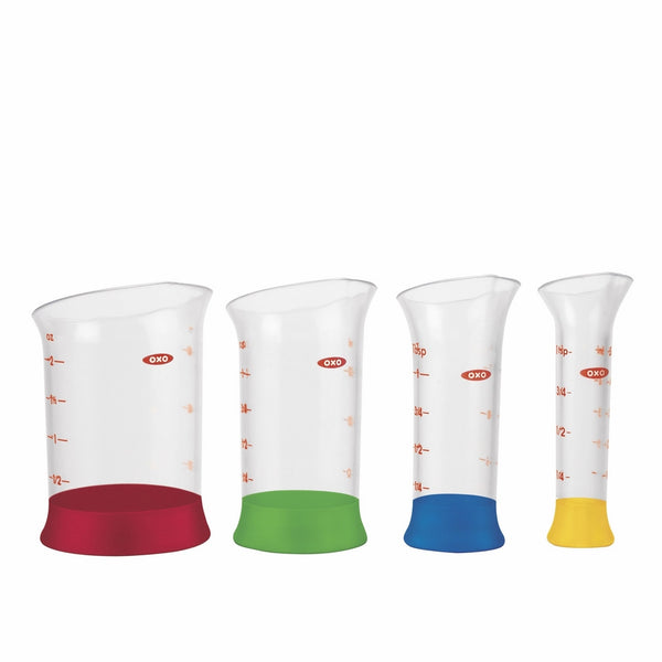 OXO Good Grips 4-Piece Mini Measuring Beaker Set