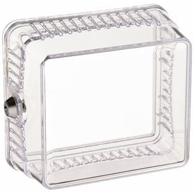 Lux Products BB2001-005 Medium Locking Thermostat Guard, Clear