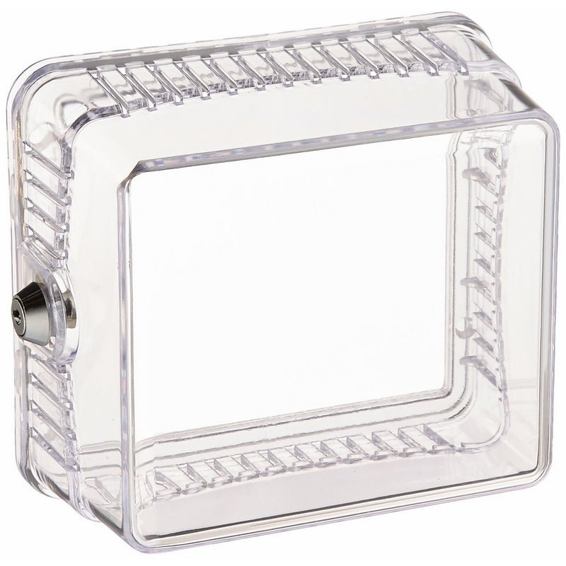 Lux Products BB2001-005 Medium Locking Thermostat Guard, Clear