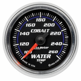 Auto Meter 6155 Cobalt Full Sweep Electrical Water Temperature Gauge