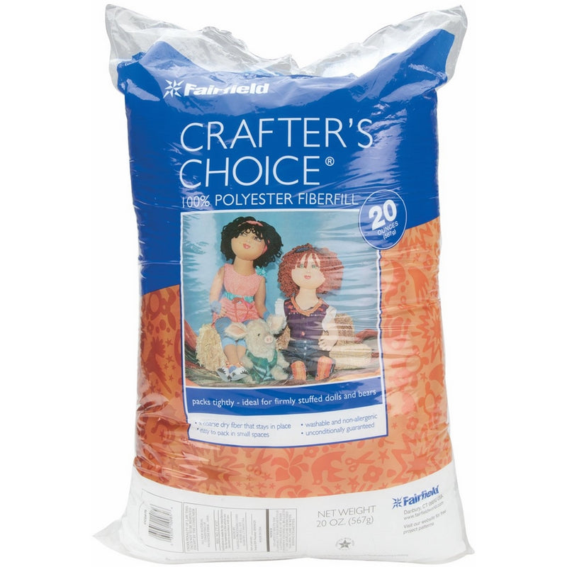 Crafter's Choice Polyester Fiberfill-20 Ounces FOB:MI