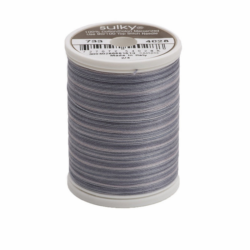 Sulky 733-4028 Blendables Thread for Sewing, 500-Yard, Storm Clouds