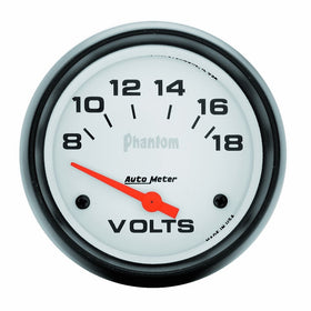 Auto Meter 5891 Phantom Electric Voltmeter Gauge