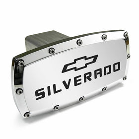 Chevrolet Silverado Billet Aluminum Tow Hitch Cover
