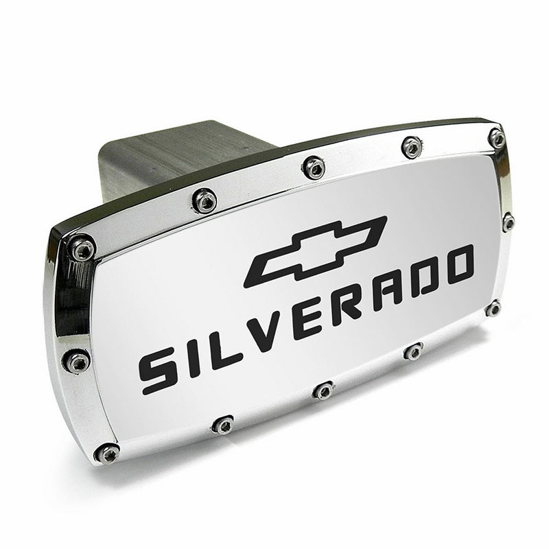 Chevrolet Silverado Billet Aluminum Tow Hitch Cover