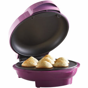 Brentwood TS-252 Non-Stick 7 Mini Cupcake Maker Machine, Pink