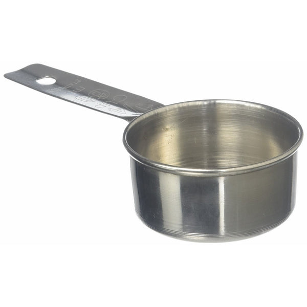 Tablecraft (724A) 1/4 Cup Stainless Steel Measuring Cup