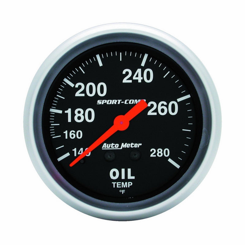 Auto Meter 3441 Sport-Comp Mechanical Oil Temperature Gauge