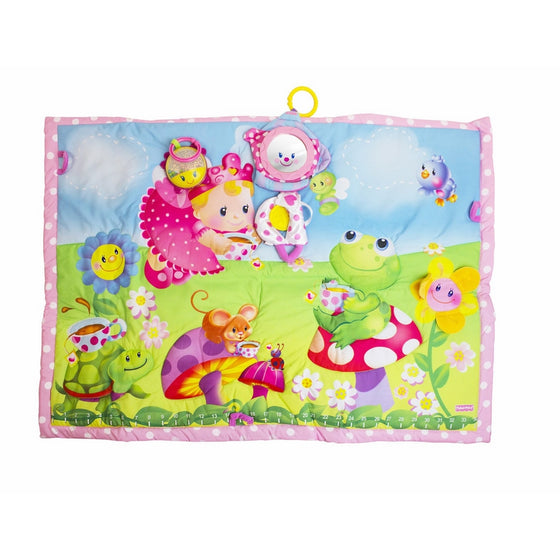 Fisher-Price Tummy Time Tea Party Quilt