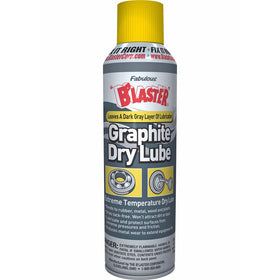 B'laster 8-GS-12PK Industrial Graphite Dry Lubricant - 5.5-Ounces - Case of 12
