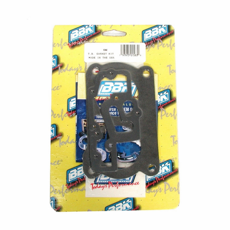 BBK 1584 Twin 58mm Throttle Body Gasket Kit for GM Twin 305/350