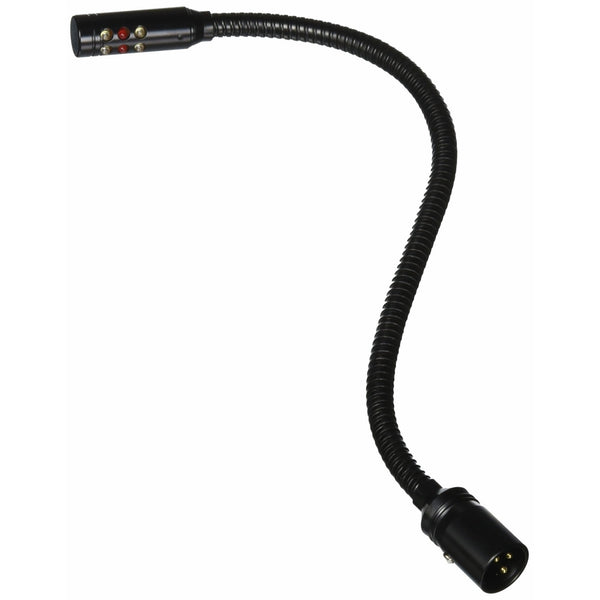 Hosa LTE-503XLR 15-Inch Gooseneck Console Lamp with 3-Pin XLR-M Connector