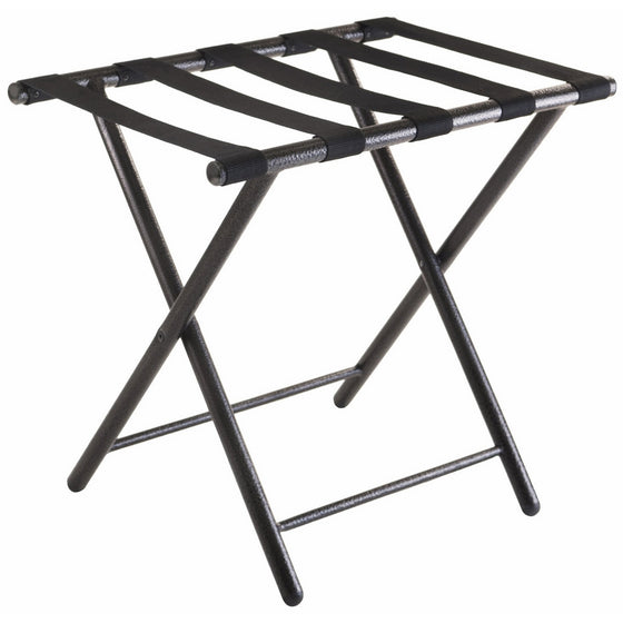 Winsome Tavin Luggage Rack with Folding Straight Leg