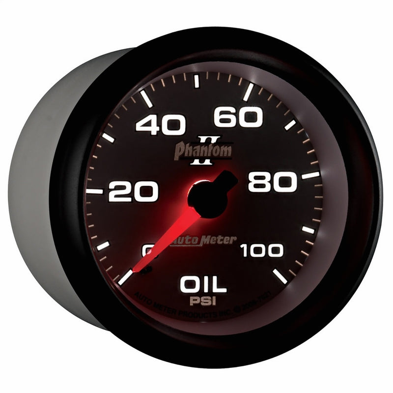 Auto Meter 7821 Phantom II Mechanical Oil Pressure Gauge