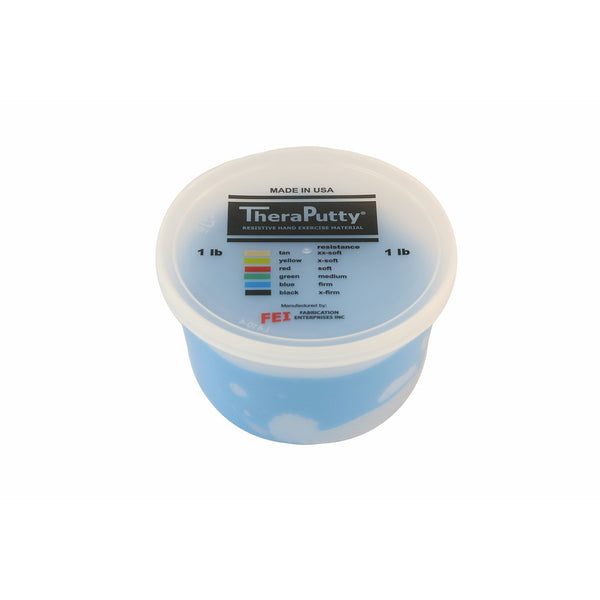 CanDo TheraPutty Standard Exercise Putty, Blue: Firm, 1 lb