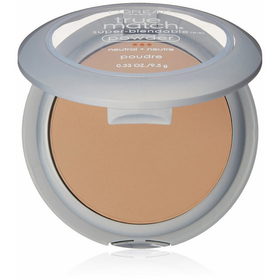 L'Oréal Paris True Match Super-Blendable Powder, Buff Beige, 0.33 oz.