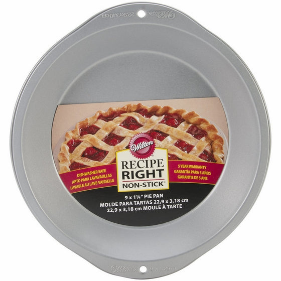 Wilton Recipe Right 9 Inch Pie Pan