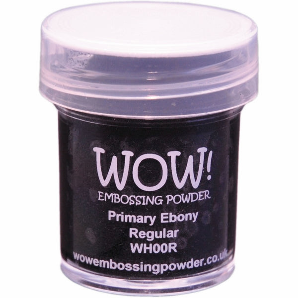 WOW! Embossing Powder 15ml-Primary Ebony (WOW-WH00R)