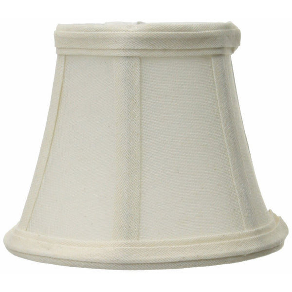 Lite Source CH5183-5 5-Inch Lamp Shade, Off-White