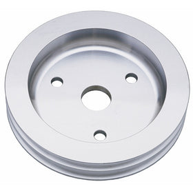 Trans-Dapt 9481 Aluminum 2-Groove Crankshaft Pulley