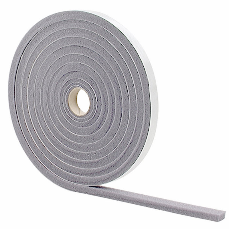 M-D Building Products 2113 Low Density Foam Tape, 1/2-by-3/4-Inch by 17 Feet, Gray