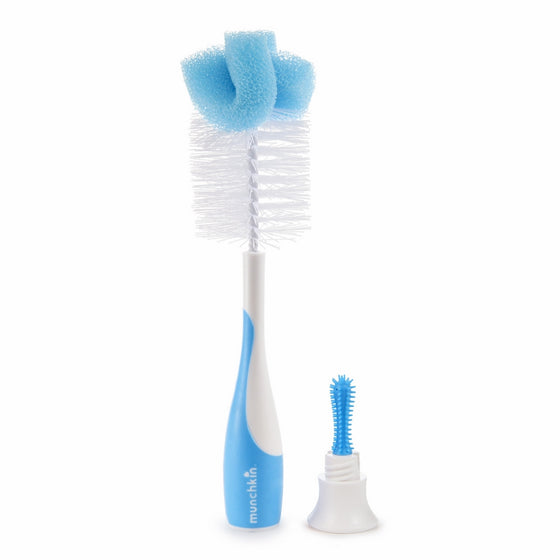 Munchkin Sponge Bottle Brush, Blue