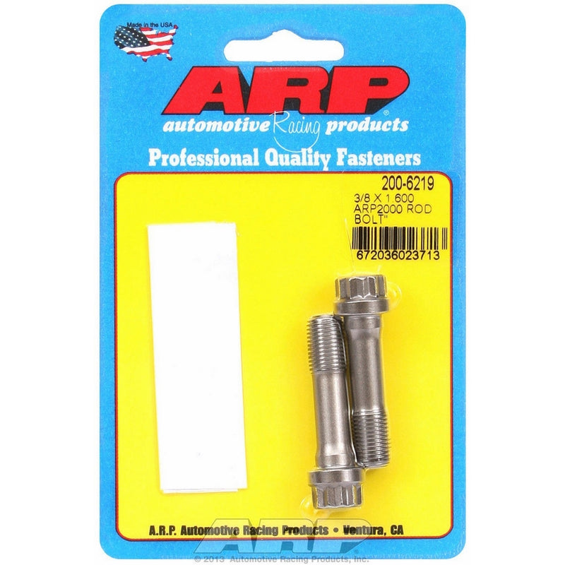 ARP 200-6219 3/8" Replacement Rod Bolt Kit - 2 Piece