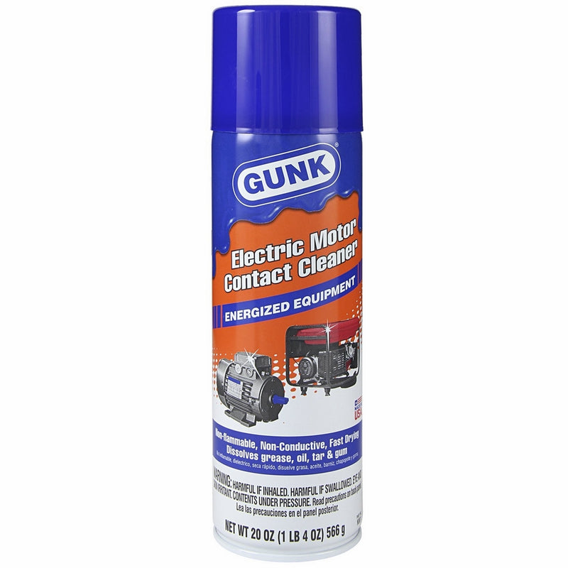 GUNK NM1 Electric Motor Contact Cleaner - 20 oz.