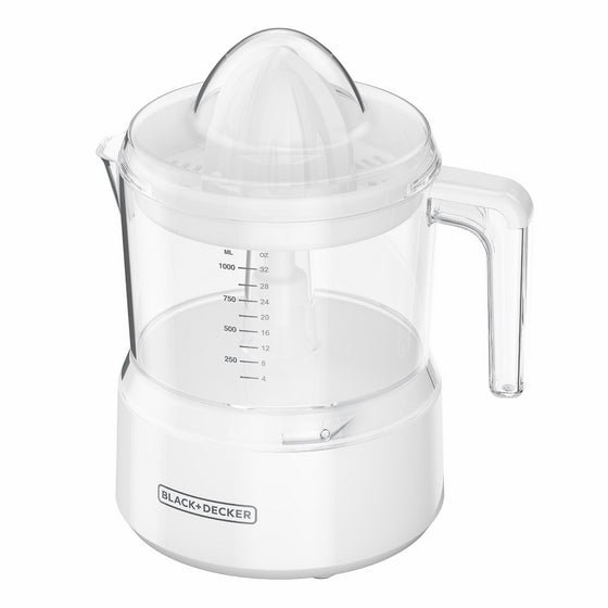 BLACKDECKER 32oz Citrus Juicer, White, CJ650W