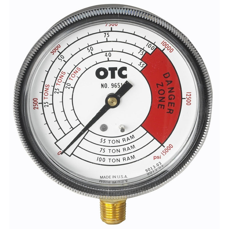 OTC 9651 Pressure and Tonnage Gauge with 4-Scales