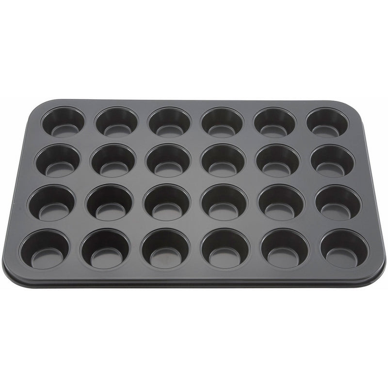 Winco AMF-24MNS 24-Cup Non-stick Mini-Muffin and Mini-Cupcake Pan, Tin Plated