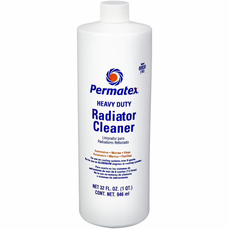 Permatex 80030 Heavy Duty Radiator Cleaner, 1 quart