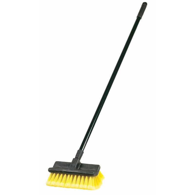Carrand 93060 Dip-N Brush Tri-Level 8" Brush Head with 48" Steel Black Handle